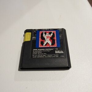 John Madden Football '93 (Sega Genesis, 1993) 3
